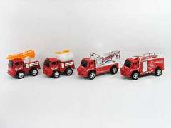 Pull Back Fire Engine(4in1) toys