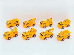 Pull Back Construction Truck(8in1) toys