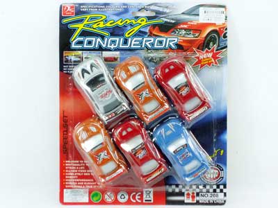 Pull Back Racing Car(6in1) toys