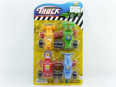 Pull Back Construction Truck(4in1) toys