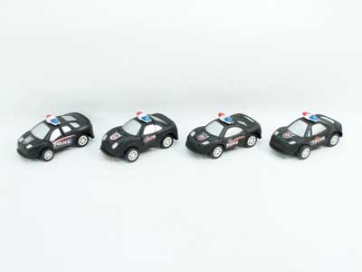 Pull Back Police Car(4S) toys