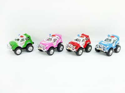 Pull Back Cross-country Police Car  toys