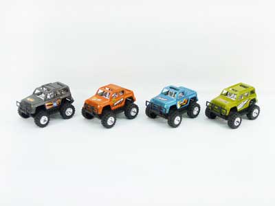 Pull Back Jeep(4S4C) toys
