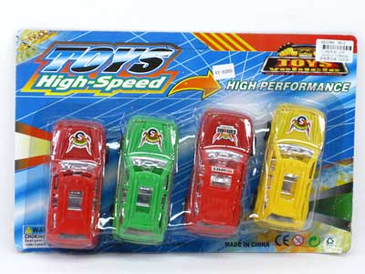 Pull Back Car(4in1) toys