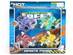 Pull Back Motorcycle(4in1) toys