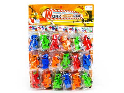 Pull Back Construction Truck(18in1) toys