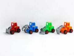 Pull Back Construction Truck(4S4C) toys