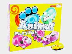 Pull Back Animal(12in1) toys