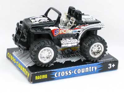 Pull Back  Cross-country Jeep(3C) toys