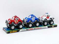 Pull Back Cross-country Police Car(3in1) toys