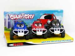 Pull Back  Cross-country Car(3in1) toys