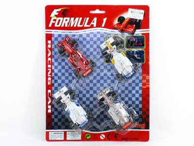 Pull Back Equaion Car(4in1) toys