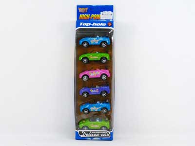 Pull Back Car(6in1) toys