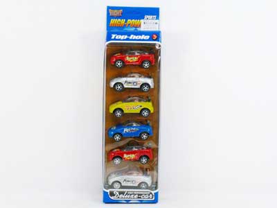 Pull Back Car(6in1) toys