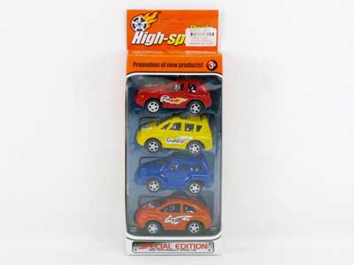 Pull Back Car(4in1) toys