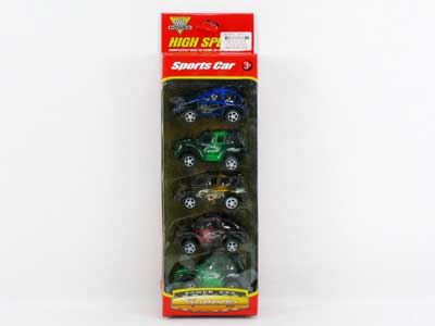 Pull Back Car(5in1) toys