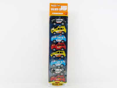 Pull Back Police Car(8in1) toys