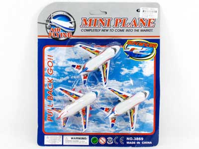 Pull Back Airplane(3in1) toys