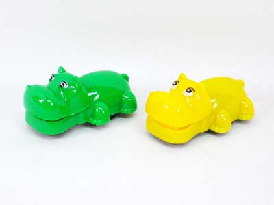 Pull Back Hippo(2C) toys