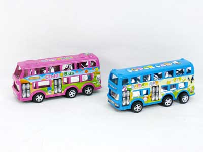 Pull Back Bus(2in1) toys