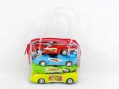 Pull Back Car(4in1) toys