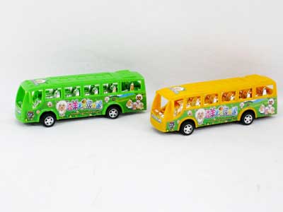 Pull Back Bus(2in1) toys