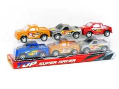 Pull Back Car(6in1) toys