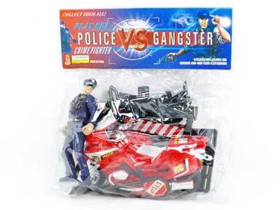 Pull Back Motorcycle Set toys