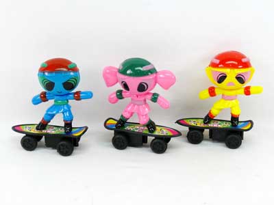 Pull Back Skate Board(3S3C) toys