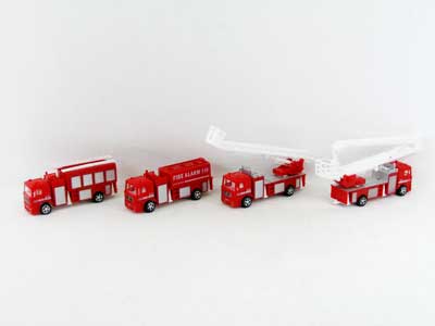 Pull Back Fire Engine(4S) toys