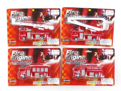 Pull Back Fire Engine(4S) toys