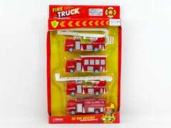 Pull Back Fire Engine(4in1) toys