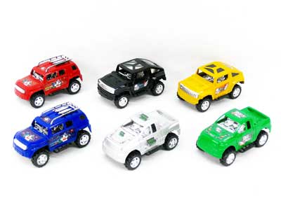 Pull Back Car(6in1) toys