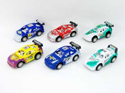 Pull Back Racing Cai(6in1) toys