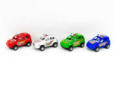 Pull Back Police Car(4in1) toys