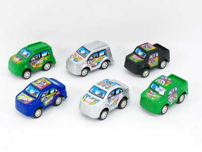 Pull Back Car(6in1) toys