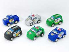 Pull Back Police Car(6S) toys