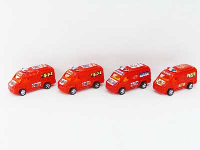 Pull Back Fire Engine(4in1) toys