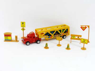 Pull Back Truck Tow Car (2C) toys