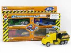 Pull Back Construction Car(4in1)