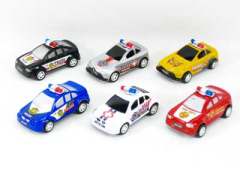 Pull Back Police Car(6C) toys