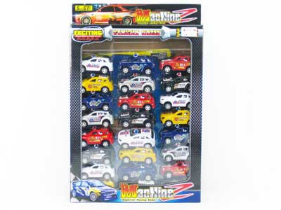 Pull Back Police Car(24in1) toys