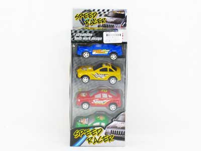 Pull Back Car(4in1) toys