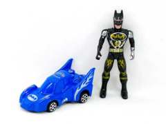 Pull Back Car & Bat Man W/L(2C)