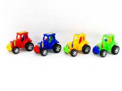 Pull Back Farmer Car(4C) toys