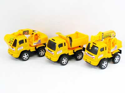 Pull Back Construction Truck(3in1) toys