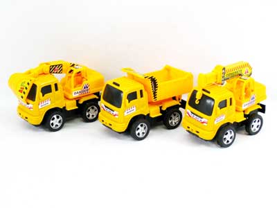 Pull Back Construction Truck(3S) toys