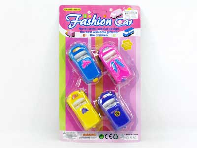 Pull Back Car(4in1) toys