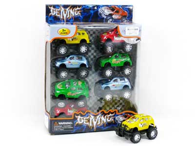 Pull Back Cross-country Car(8in1) toys