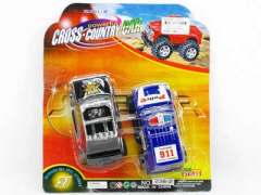 Pull Back Police Car(2in1) toys